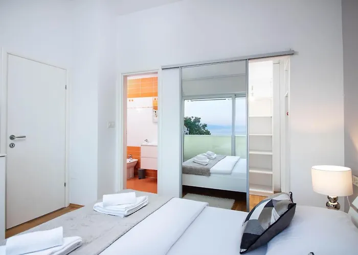 Sea View Villa Morcic With Private Pool - Rijeka Villa *