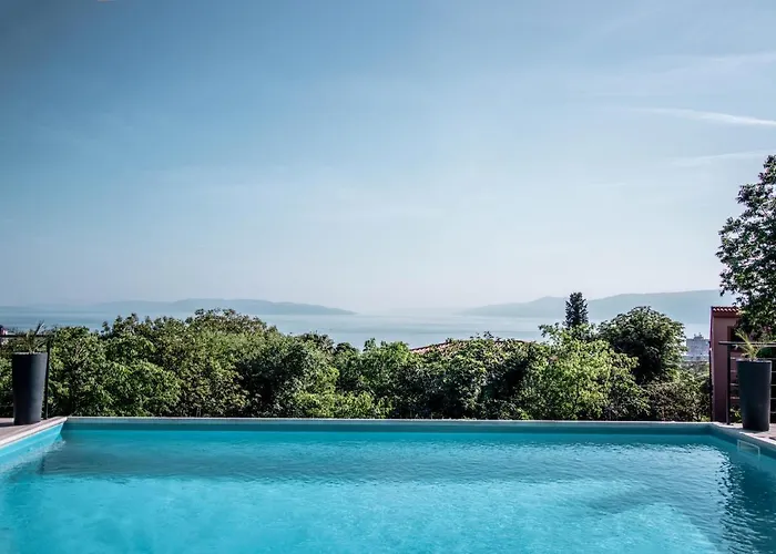 Sea View Villa Morcic With Private Pool - Rijeka Fiume