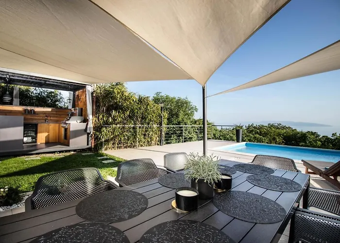 Sea View Villa Morcic With Private Pool - Rijeka * Fiume